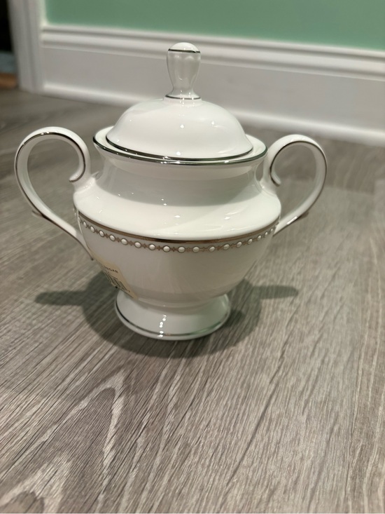 Lenox Other - Lenox China Pearl Platinum Sugar Bowl Never Used